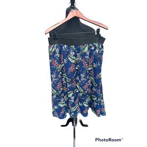 Nwt LuLaRoe Lola skirt Xl tropical floral￼